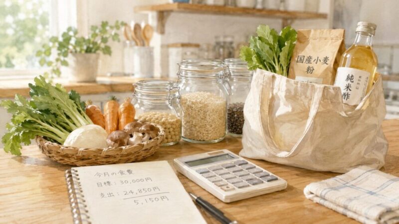 無添加にこだわると食費は高い？節約しながら続ける我が家の工夫
