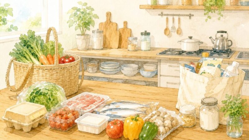 二人暮らしの食費は月3万円？我が家のリアルな内訳とやりくり
